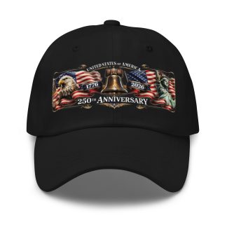 United States of America : 250th Anniversary : 1776 - 2026 - Classic Cap (10 Colors)