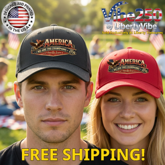 America : We Are The Champions : No Time For Losers - Port & Co 100% Cotton Twill Cap (4 Colors)