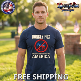 DONKEYPOX - The Disease Destroying America Men's Gildan T-Shirt