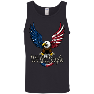 We The people Freedom Eagle Men's Gildan Cotton Tank Top